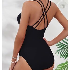 Elegant Black Women's Swimsuit